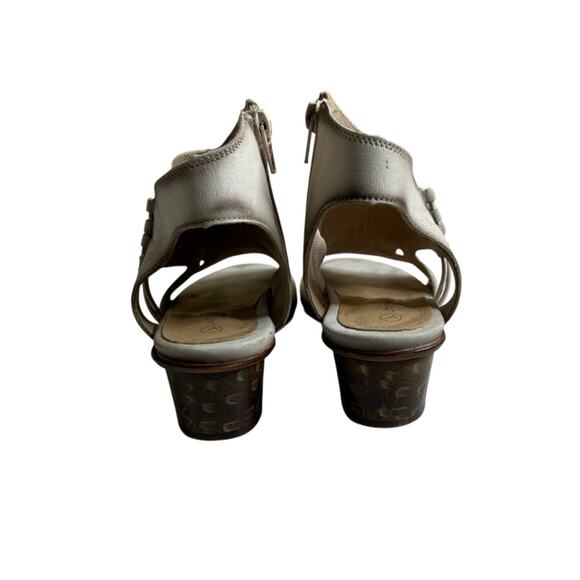 Unity in Diversity Shasta Daisy Leather Sandals Women’s 37 US 6.5 7 - Picture 7 of 11